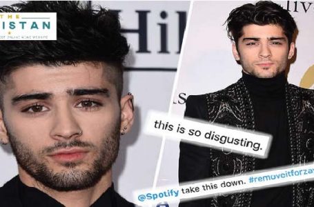 Islamophobic song against Zayn Malik removed from Spotify