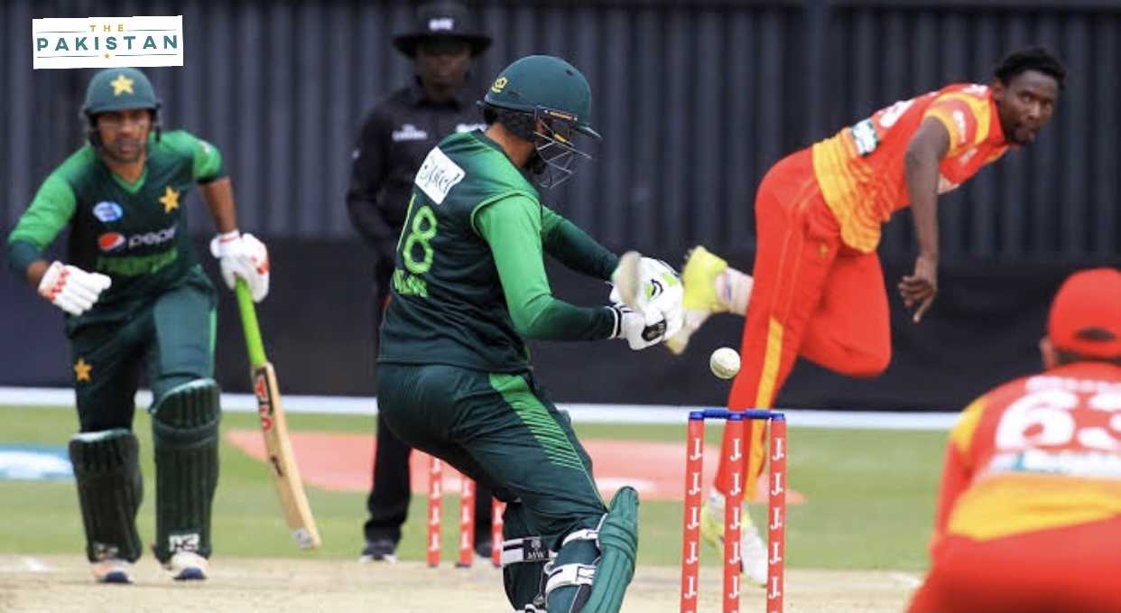 Pakistan set a total of 281 for Zimbabwe