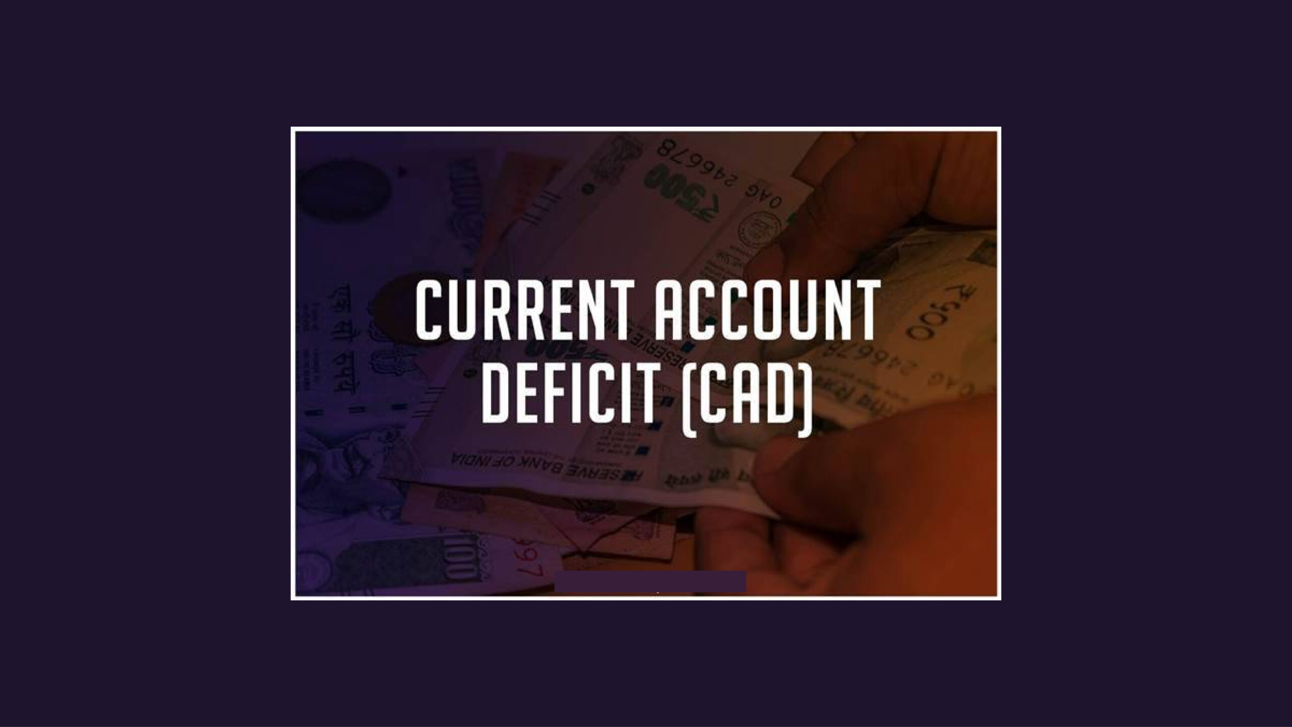 Current-account-deficit