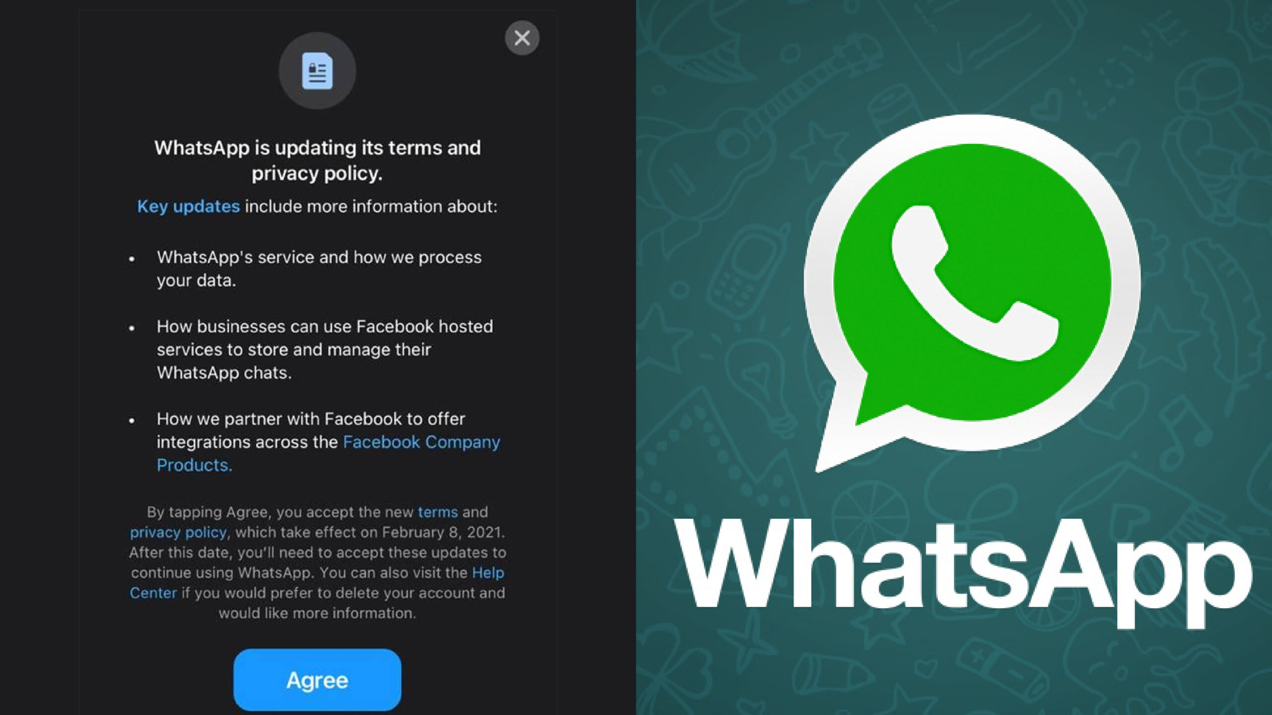 WhatsApp will limit features for users who don’t accept new data