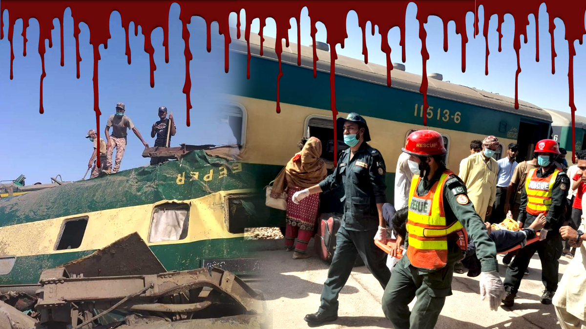 Dozens killed as trains collide in Ghotki