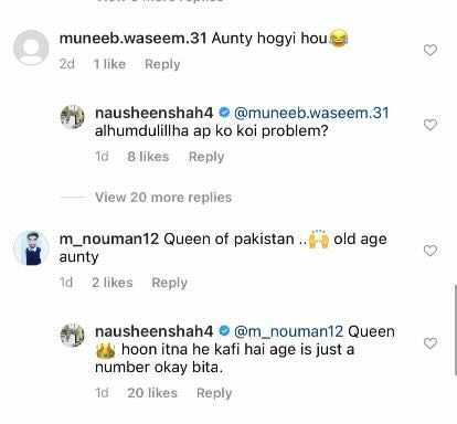 Nausheen Shah,Instagram