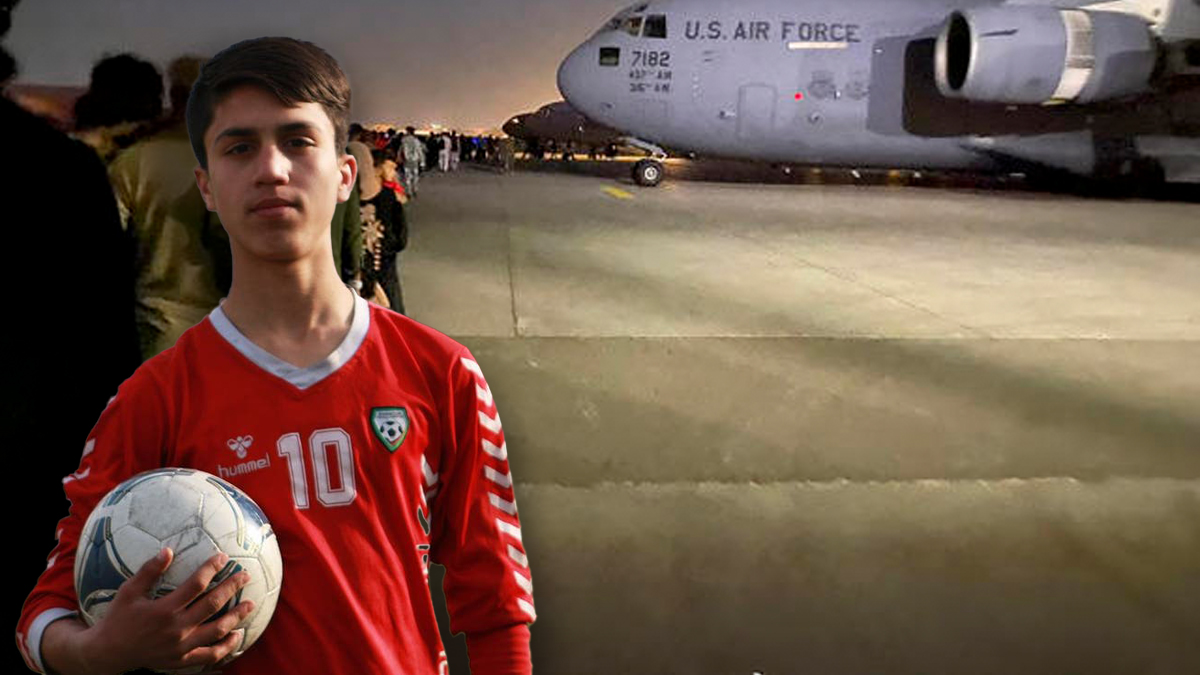 Zaki Anwari: Afghan footballer dies after falling from US plane in Kabul