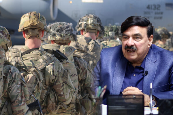 Rasheed says no American soldier being relocated to Pakistan