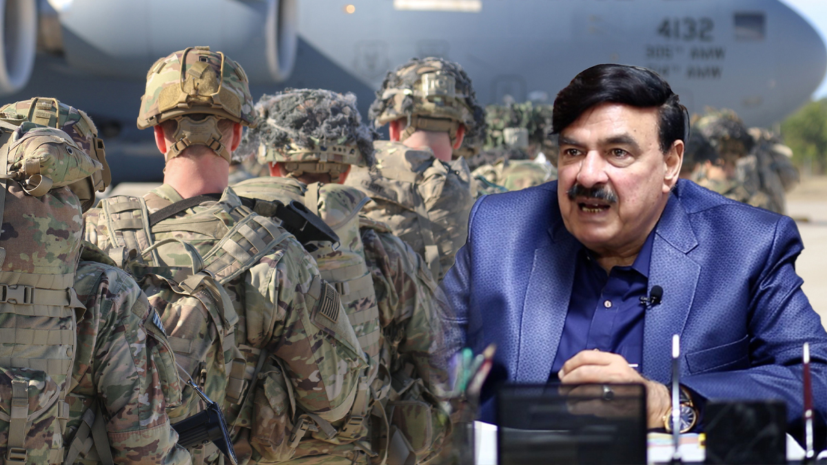 Rasheed says no American soldier being relocated to Pakistan