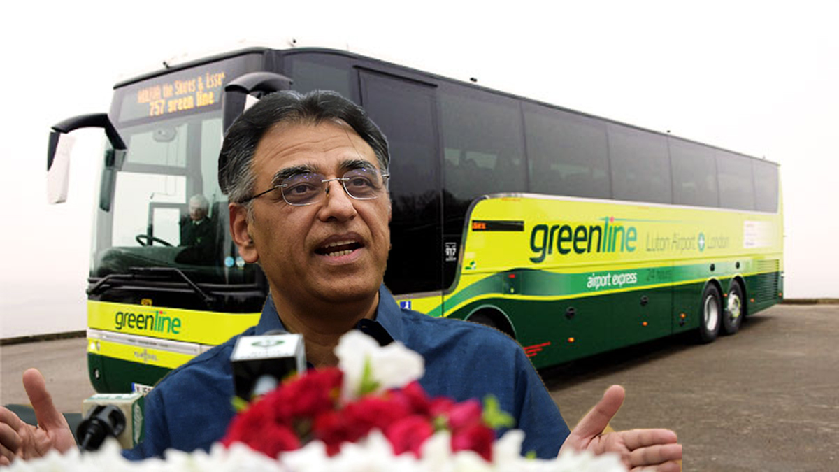 Green Line BRT set to start in Karachi from October: Asad Umar