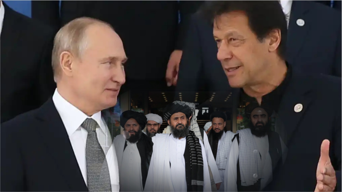 Khan, Putin discuss Afghanistan