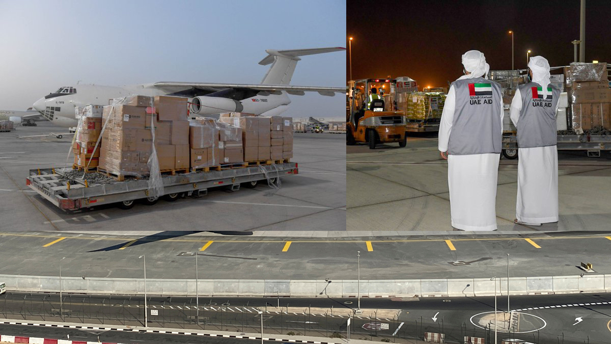 UAE plane arrives in Kabul with relief supplies, Taliban confirm