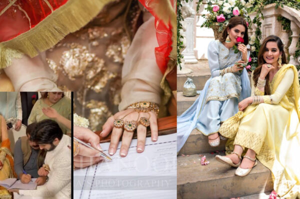 Ahsan Mohsin, Minal Khan tie the knot