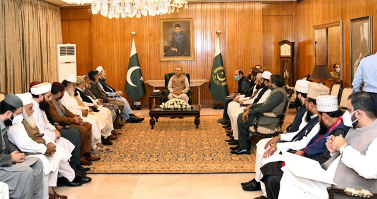 Entire country on same page regarding TLP: PM Khan