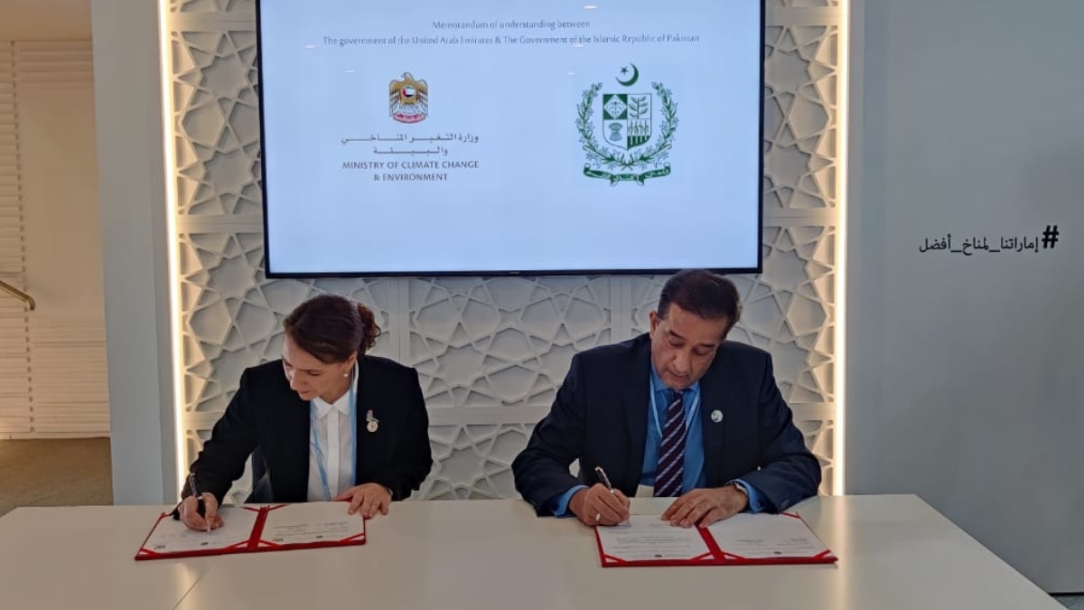 Pakistan, UAE sign MoU for ‘Green Cooperation’