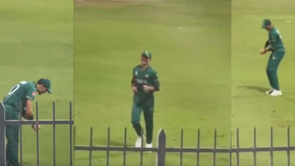 Shaheen Afridi mimics Indian openers in hilarious video