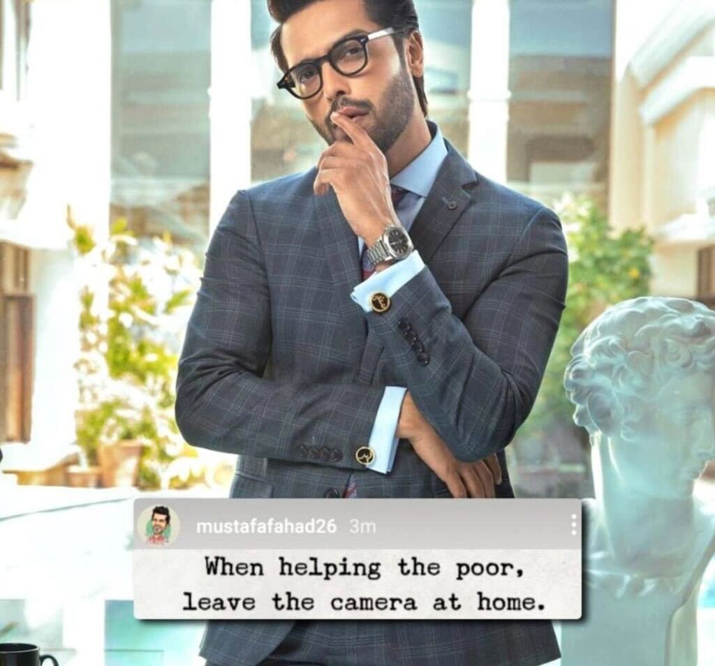 Fahad Mustafa,Poor,Helping