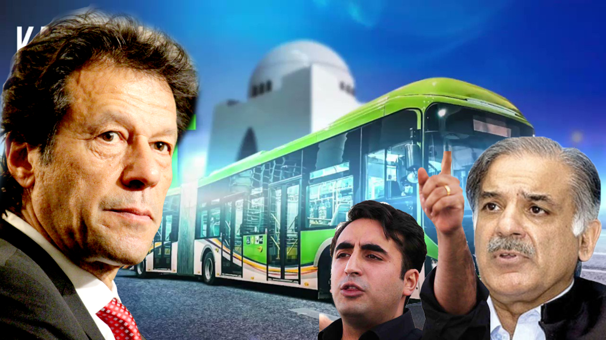 Karachi: PM Khan inaugurates Green Line Bus Service