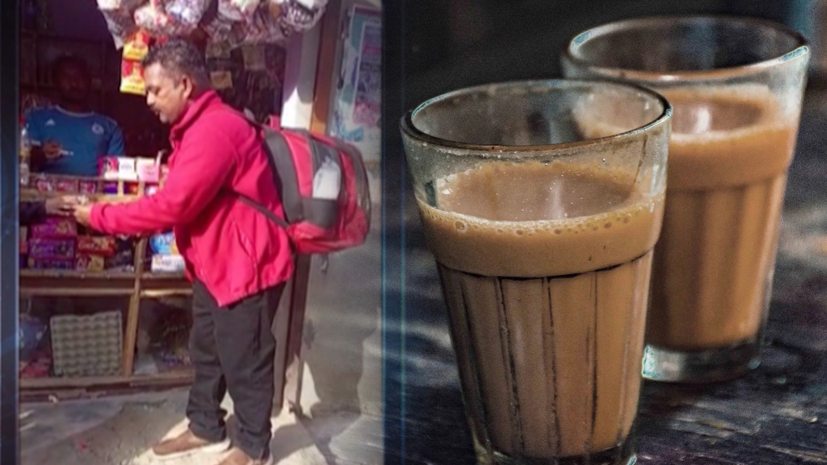 Karachi’s viral ‘tea shop on foot’