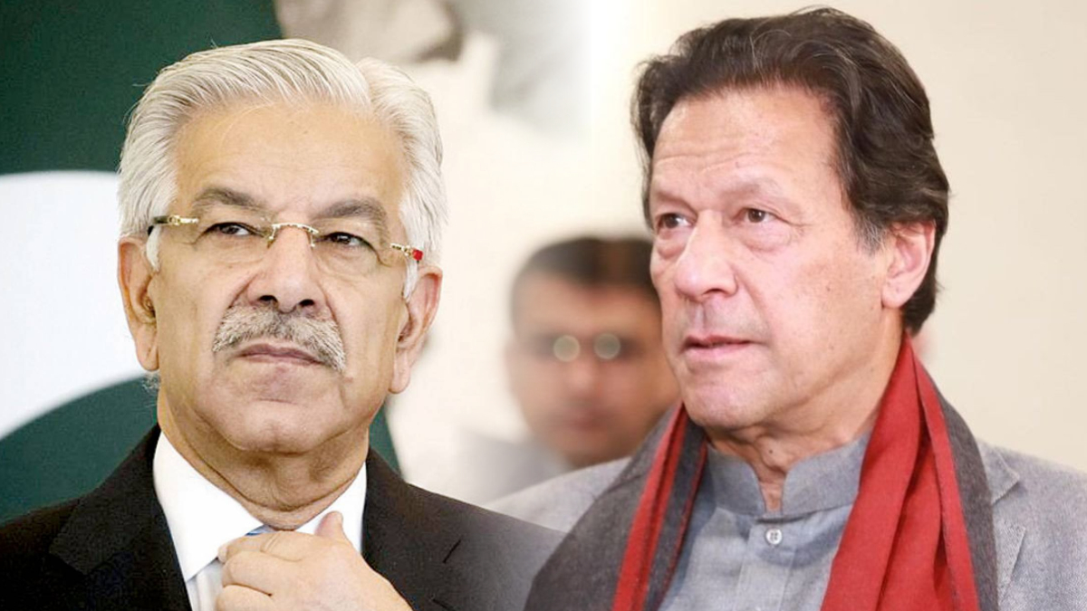 Notice issued to Imran Khan over Khawaja Asif’s allegations