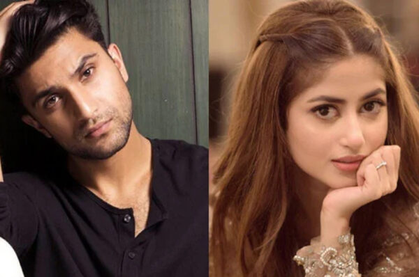 Ahad Raza Mir’s speech halted as crowd chants Sajal’s name