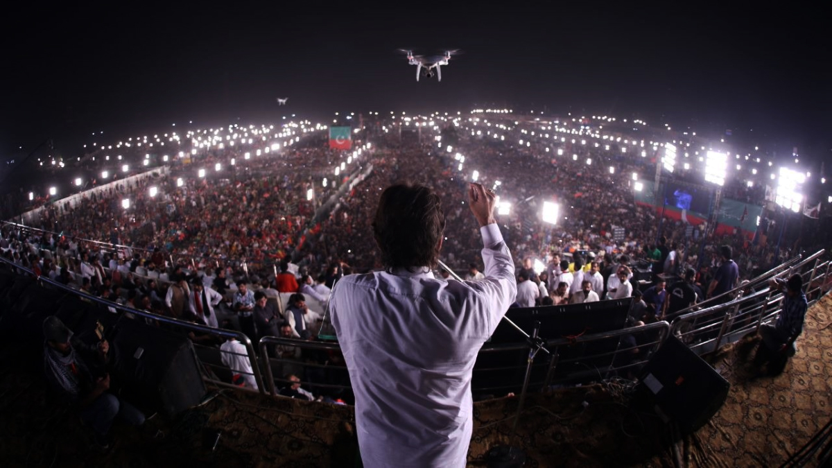 Imran Khan’s jam-packed show in Islamabad