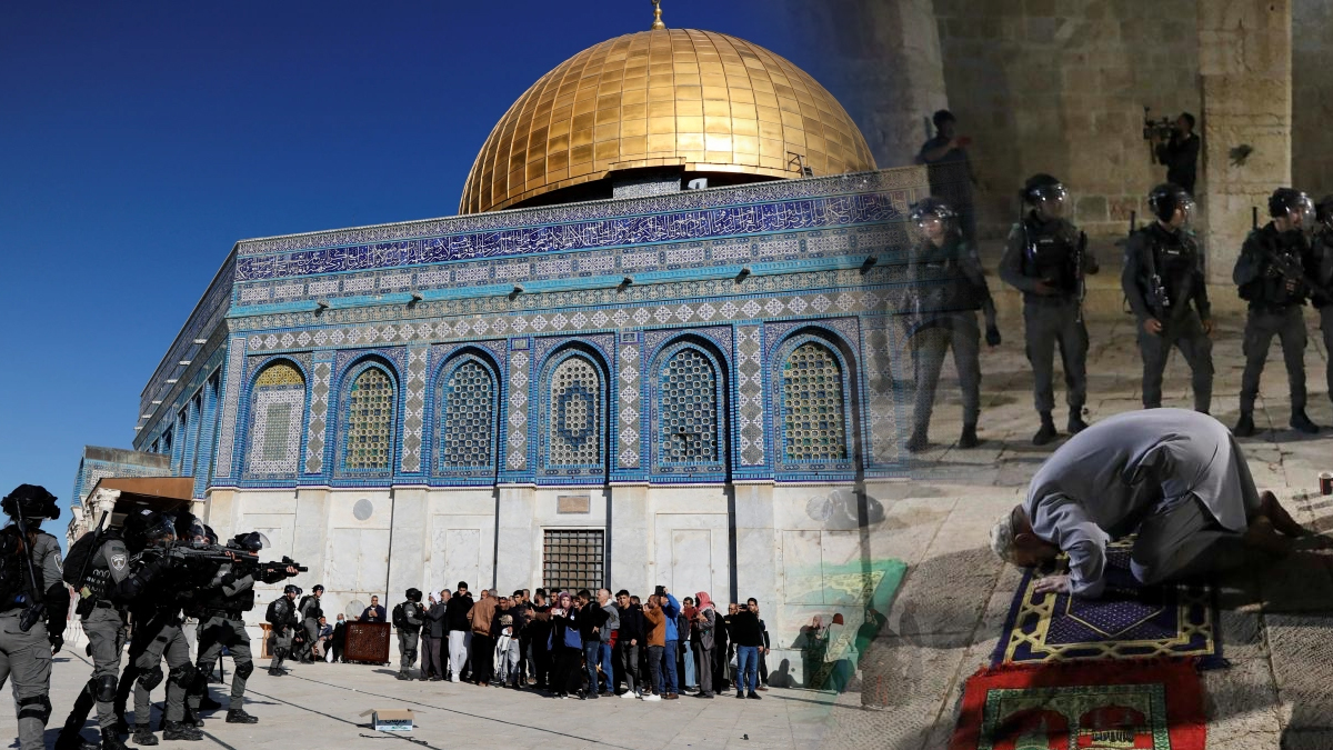 Israeli forces raid Al-Aqsa Mosque, leaving 158 injured