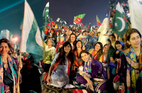 Syra Yousaf’s pictures from PTI’s Karachi rally go viral