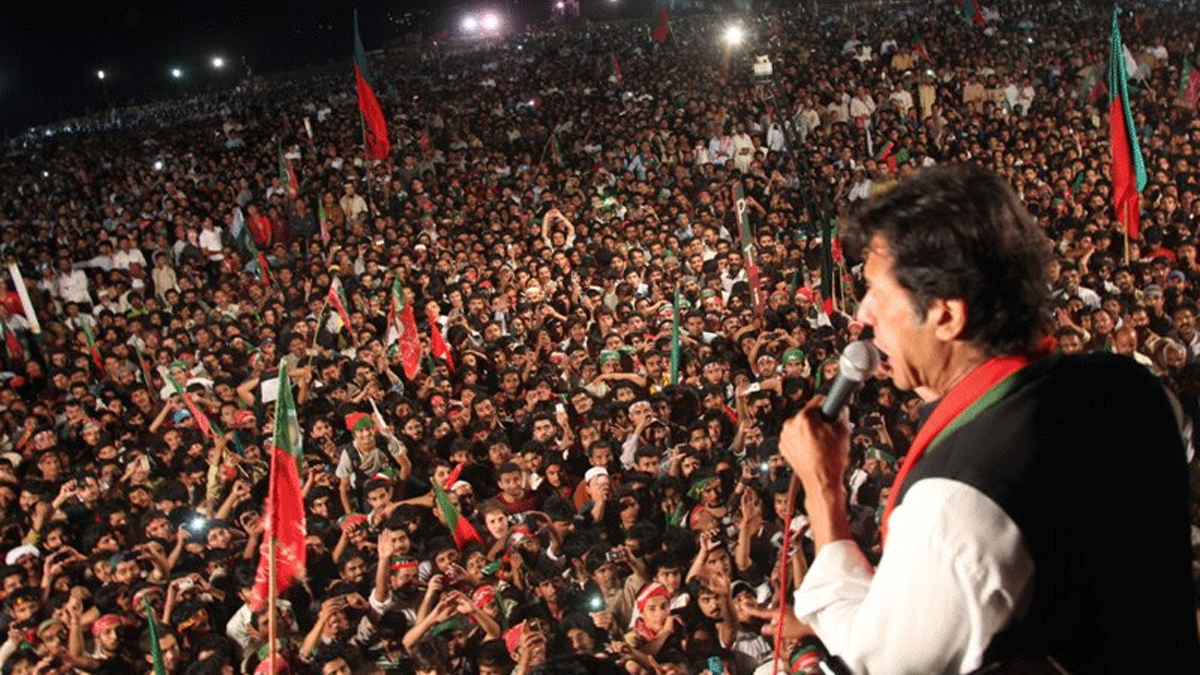Imran Khan says 2m people to march to Islamabad soon