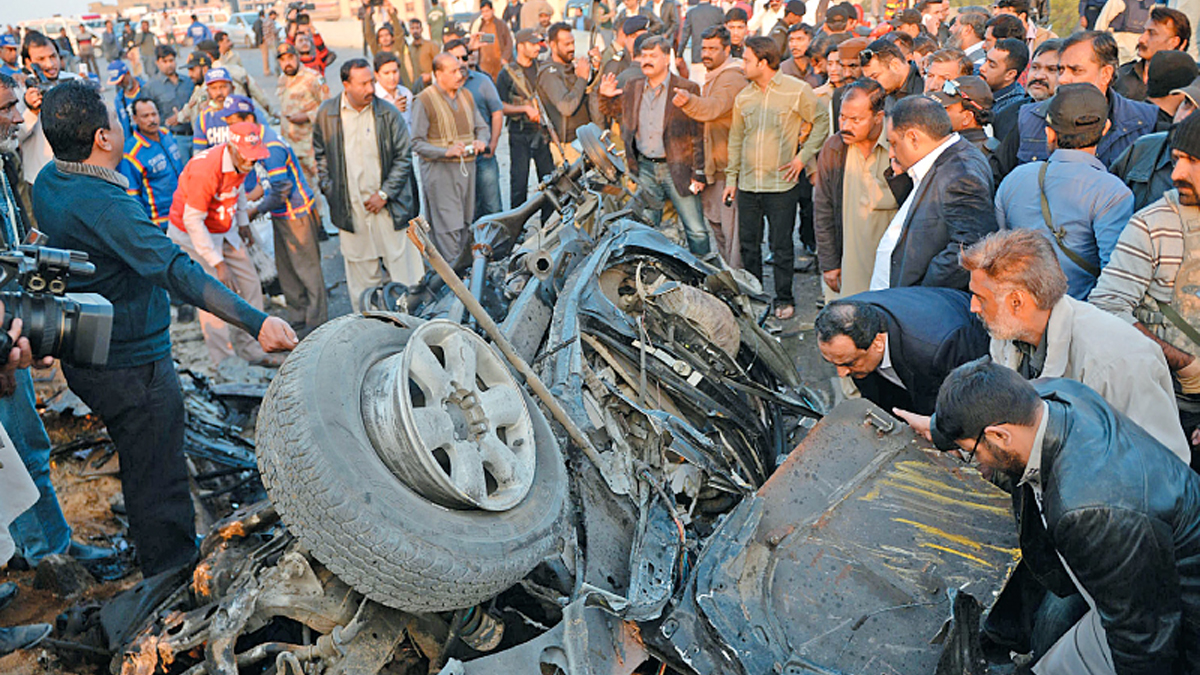 Suspects involved in Saddar blast killed