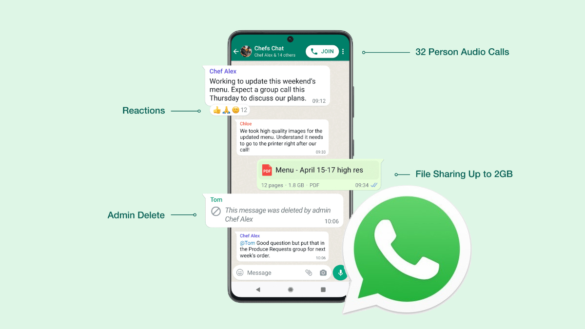 WhatsApp rolls out more user-friendly features