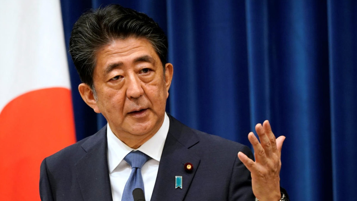 Japan Ex-PM Shinzo Abe Shot