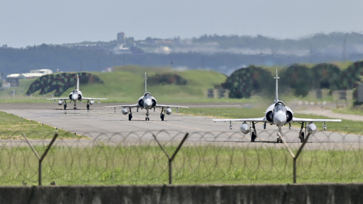 Taiwan Condemns China Over War Drills