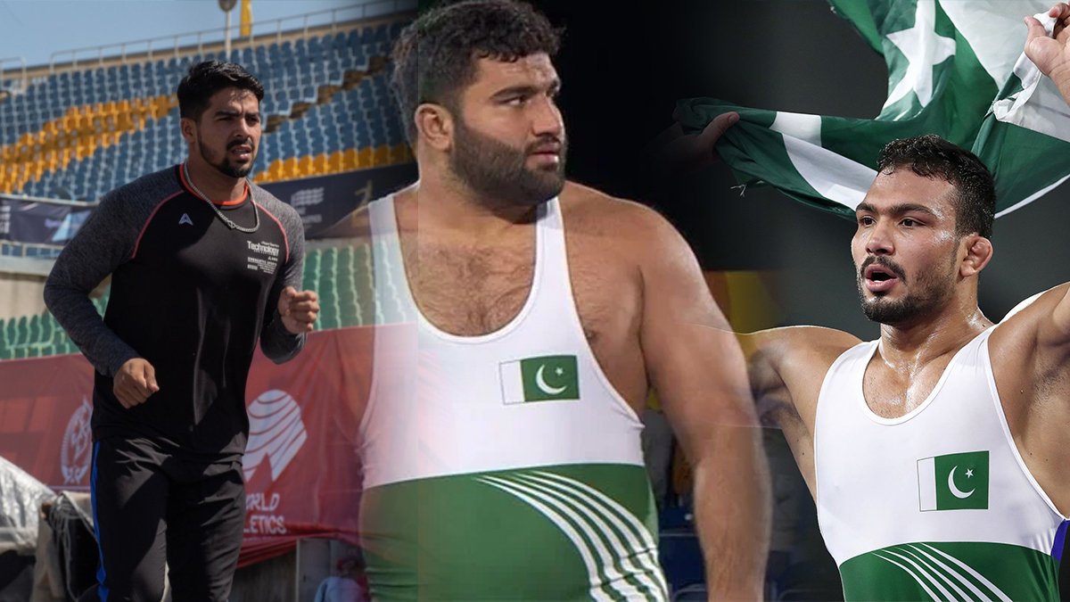 Wrestlers Inam, Anwar Bag Silver, Shajar Abbas Reaches 200M Final