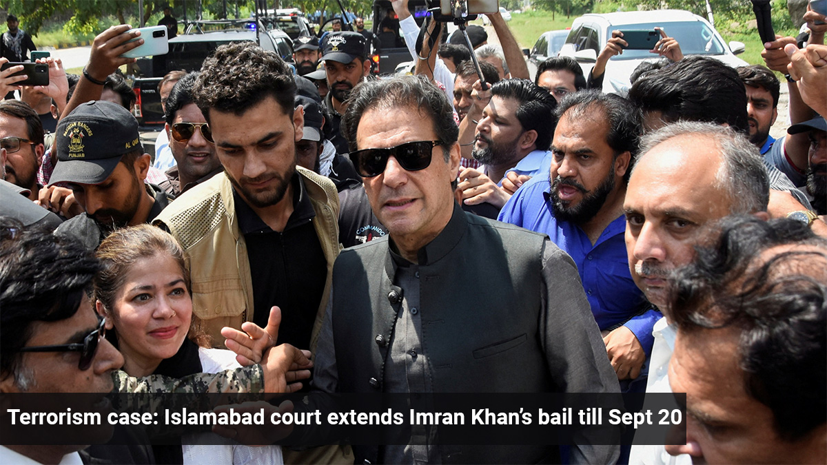 Terrorism Case: Islamabad Court Extends Imran Khan’s Bail Till Sept 20