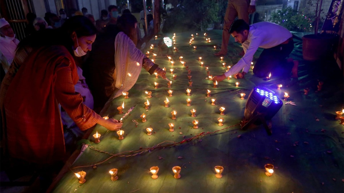 Diwali celebrated