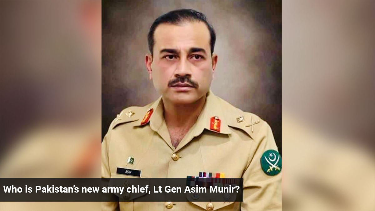 Who Is Pakistans New Army Chief Lt Gen Asim Munir