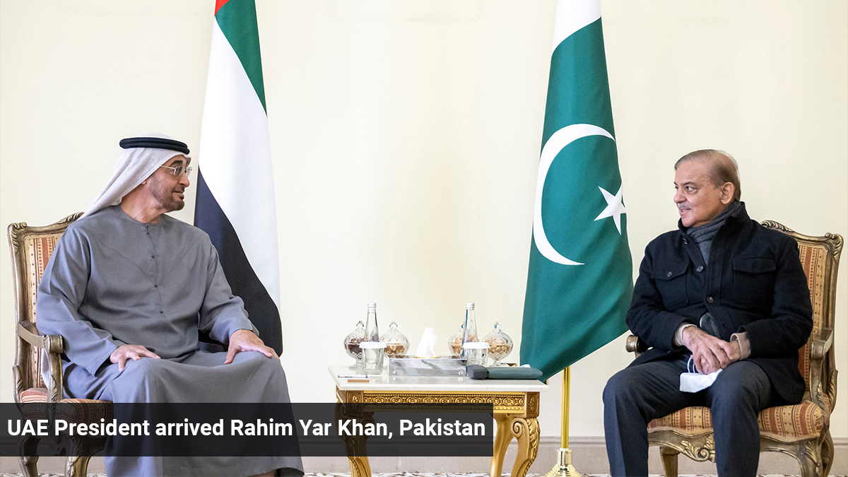 Pakistan Rabil Rajpar UAE President arrived Rahim Yar Khan, Pakistan
