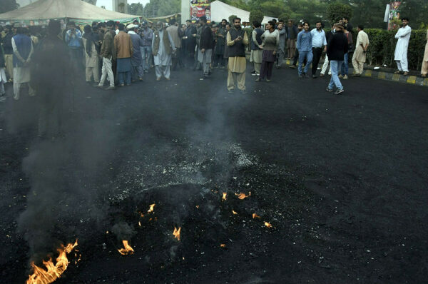 PTI protest in Rawalpindi