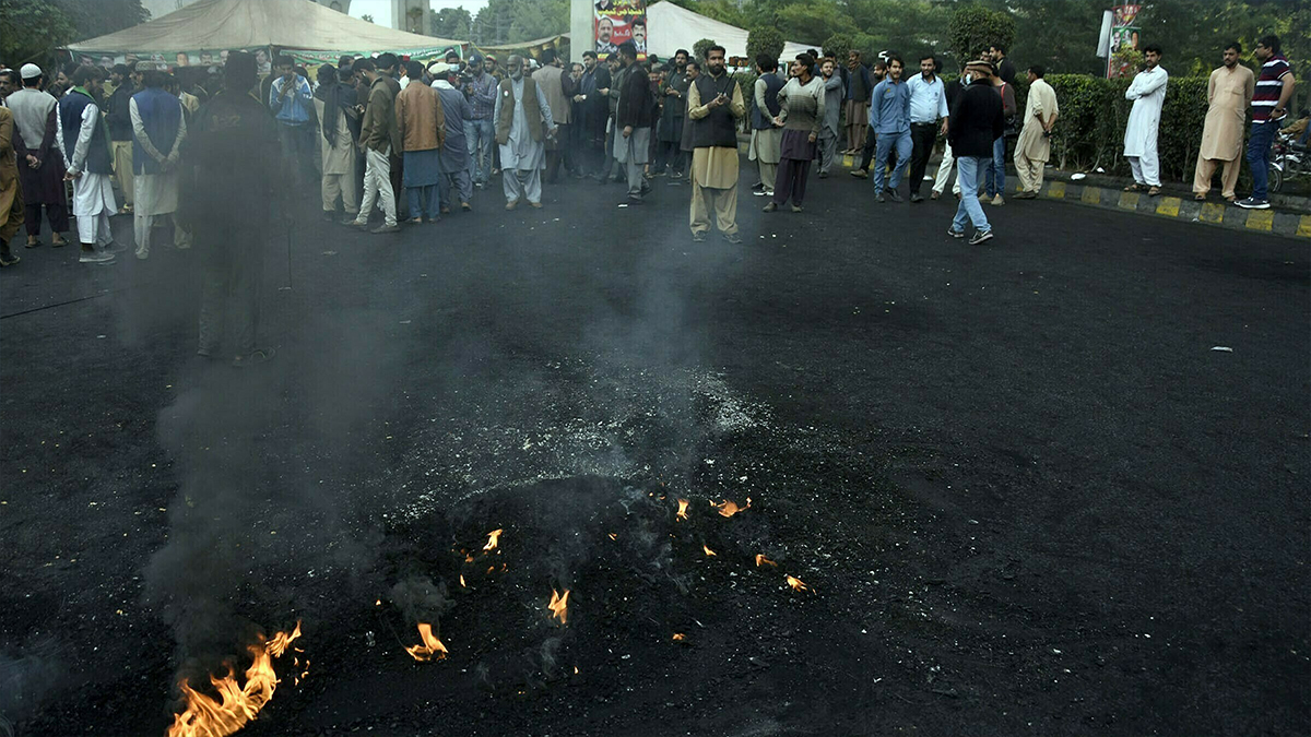 PTI protest in Rawalpindi
