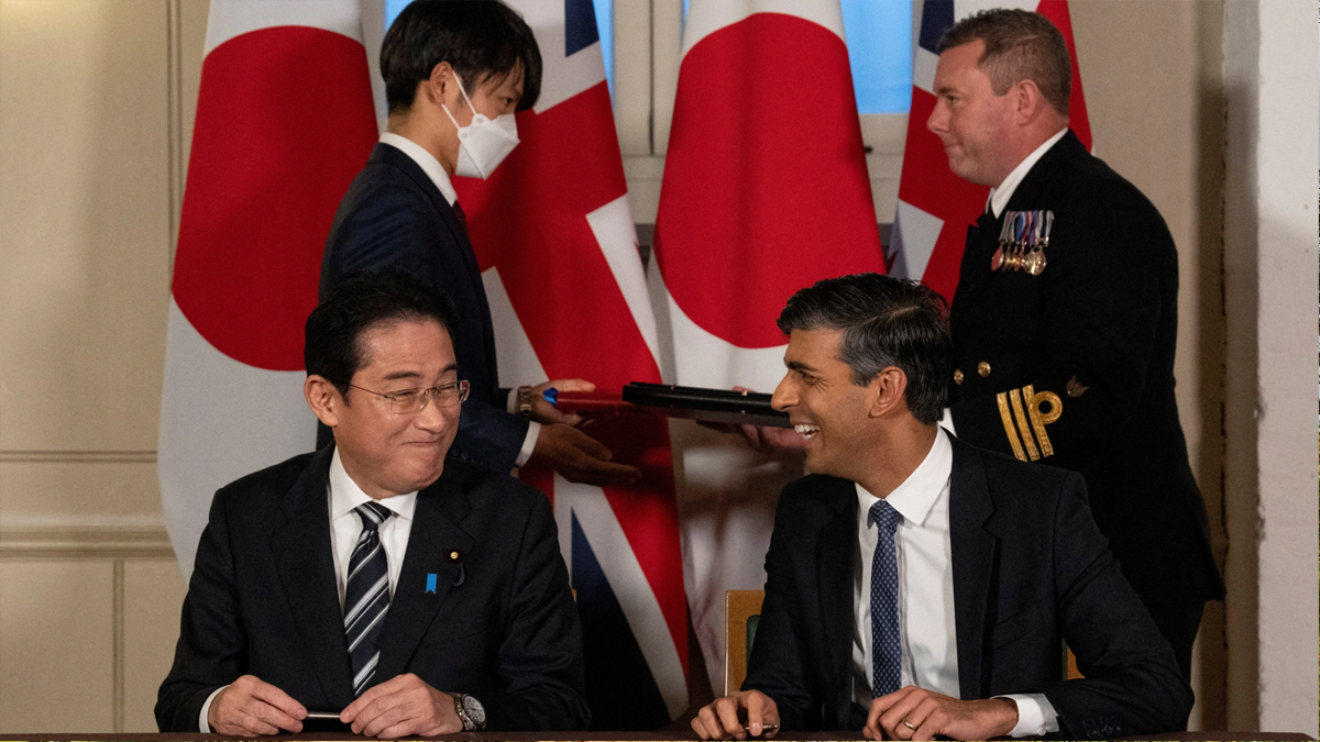 Defence agreement between UK and Japan