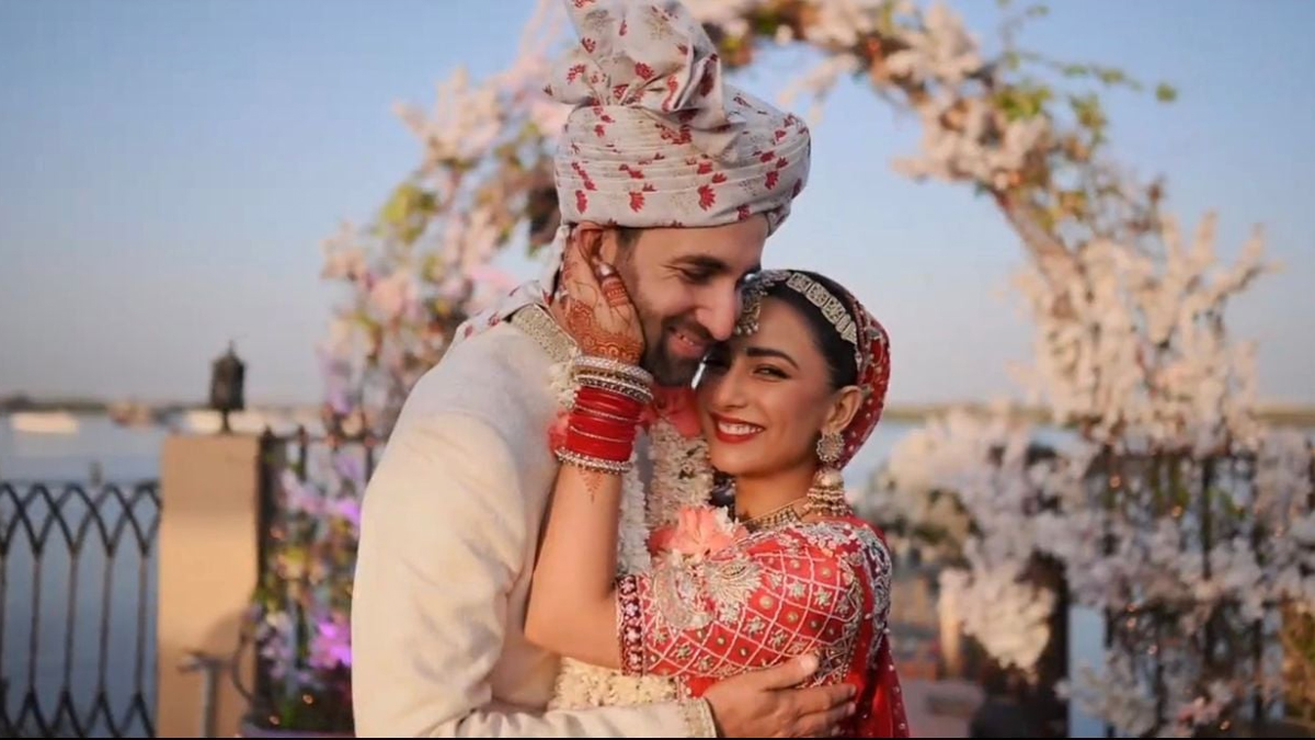 Ushna Shah tied knot with her Royal prince
