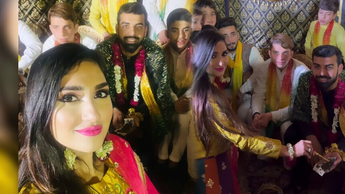 Shadab Khan’s Mehndi video got viral