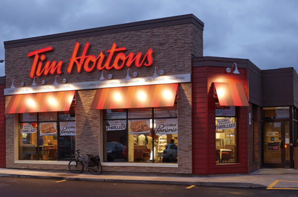 Foodie people of Lahore outside Tim Hortons