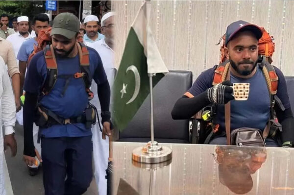 Indian man reached Pakistan by walking