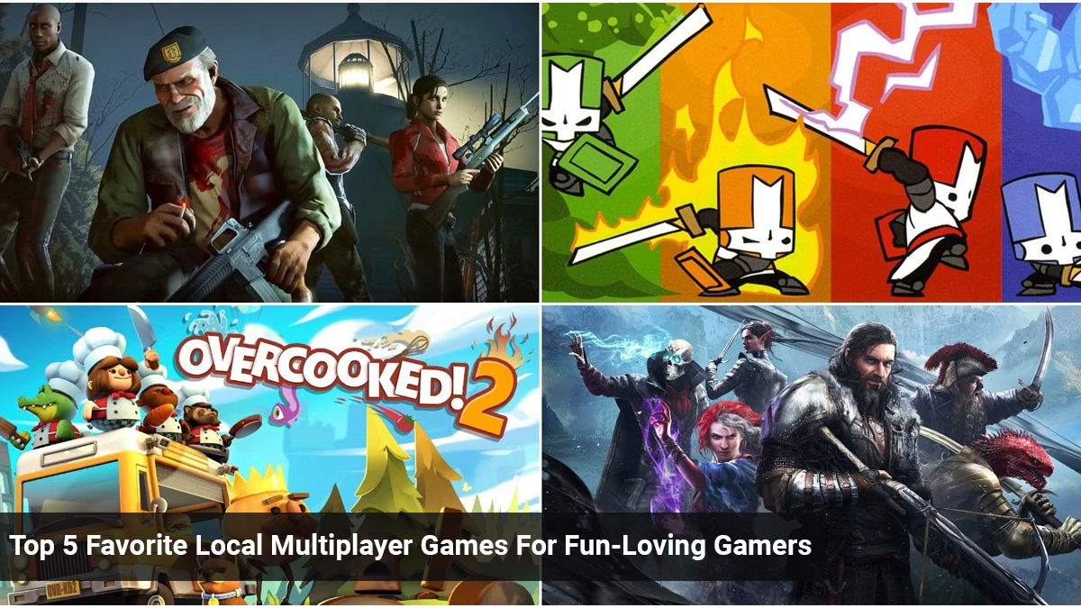 Top 5 Favorite Local Multiplayer Games For Fun Loving Gamers
