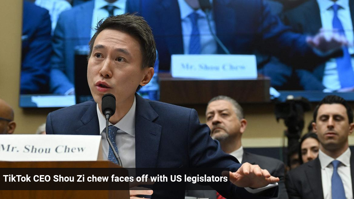 Tik Tok Ceo Shou Zi Chew Grilled By Us Law Makers