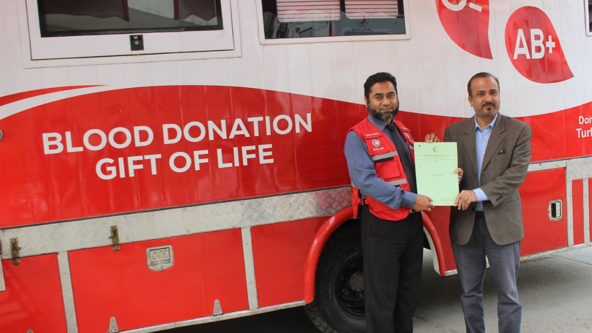 Blood collection van for Punjab