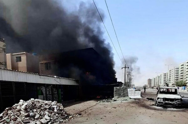 Pakistani's escaping violence in Sudan