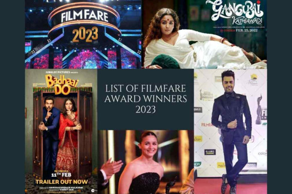 Filmfare Awards 2023, Full Details