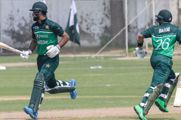 Pakistani Cricket Team Practice Match