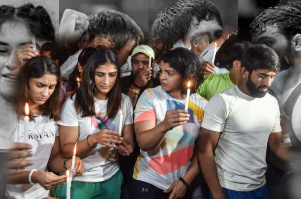 Indian Olympic Wrestlers are on Protest Roads