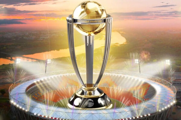 World Cup Trophy Tour from Space