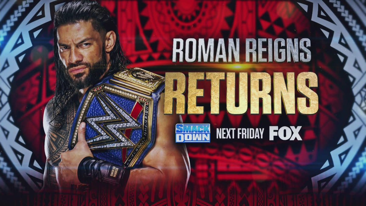 Roman Reigns set to return on WWE Smackdown